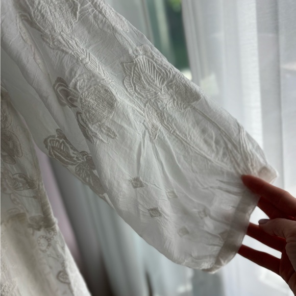 Johnny Was Kimberlee Dress in white sz XL NWT - Picture 6 of 12